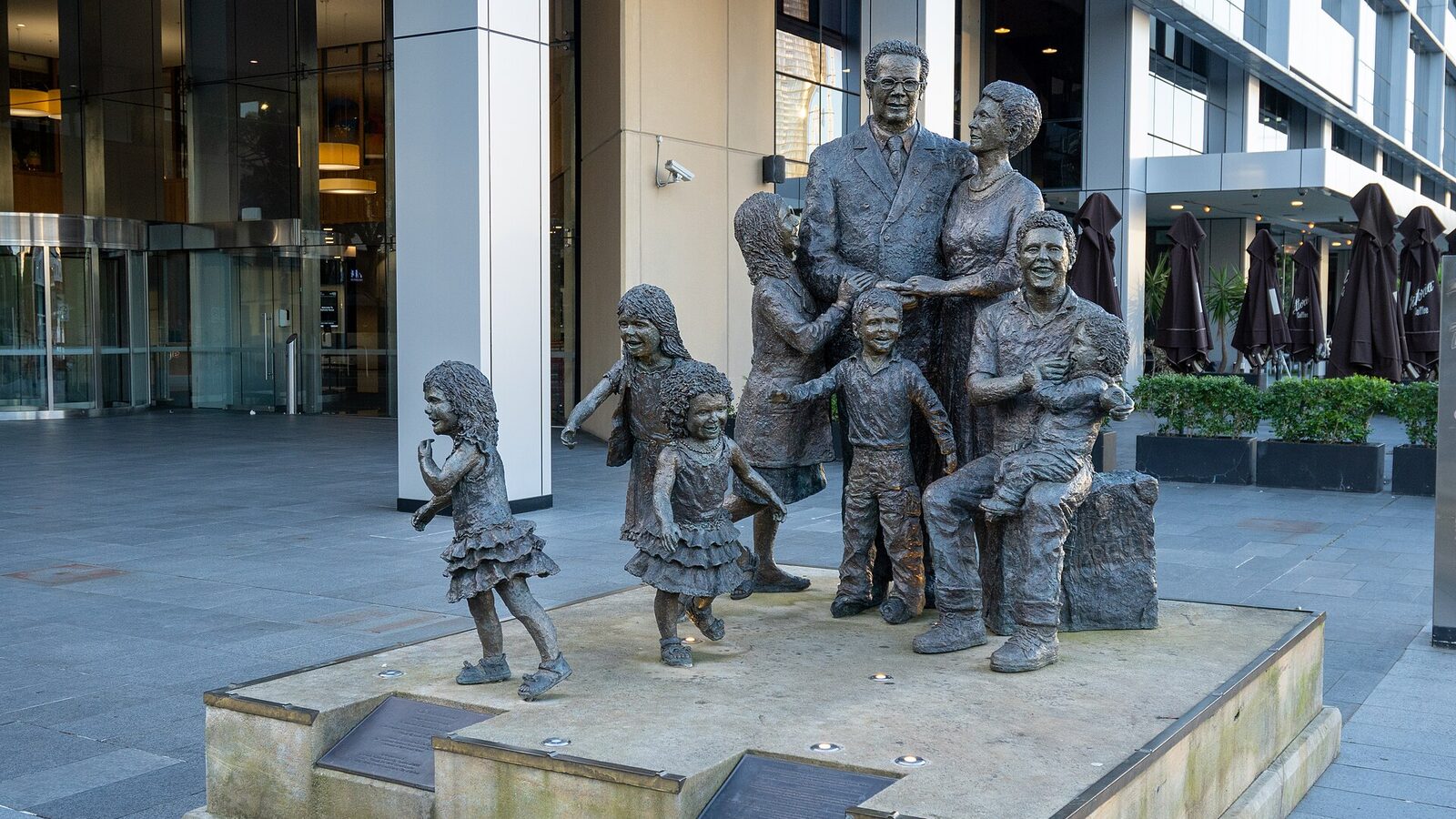 Life size bronze sculpture, created by Terrance Plowright