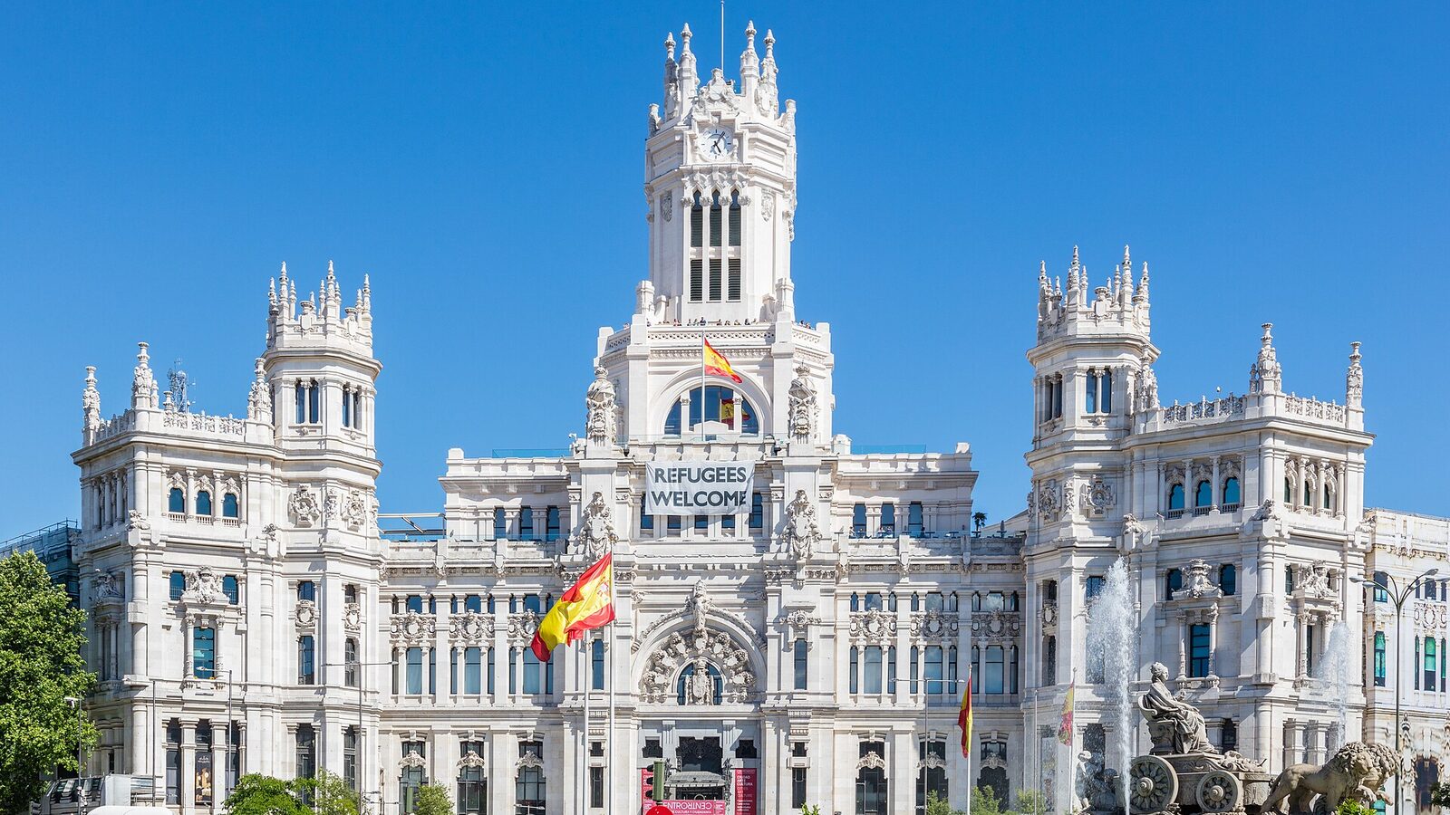 Communications Palace, Cybele Square, Madrid, Spain