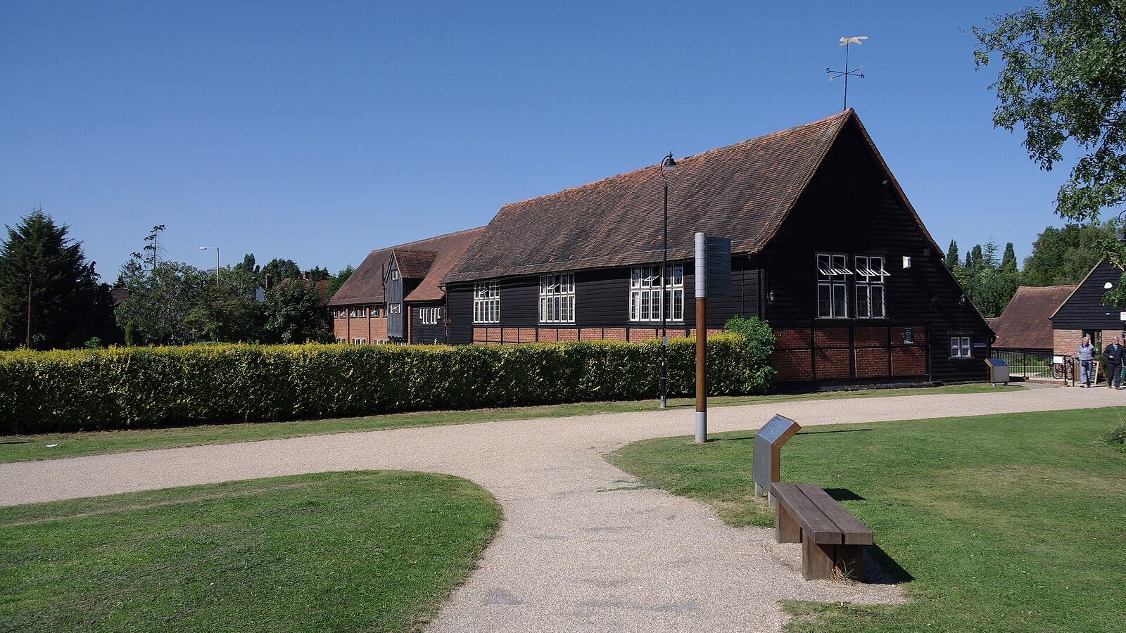 The Cow Byre café and craft shop in Ruislip, London