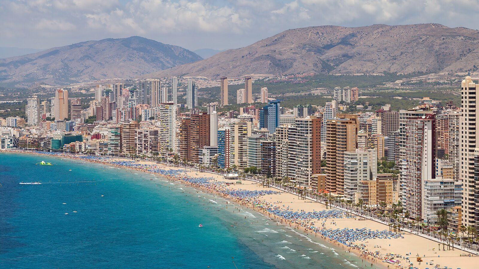 Playa de Levante, Benidorm, España, 07 02, DD 86