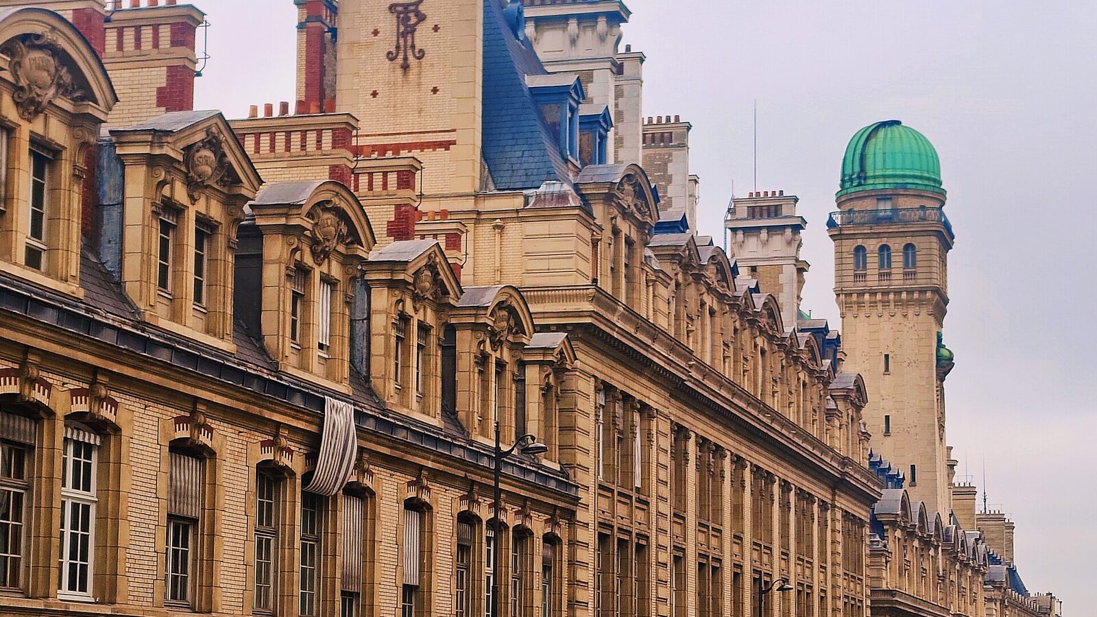 The Sorbonne University seen from the Rue de Jacques