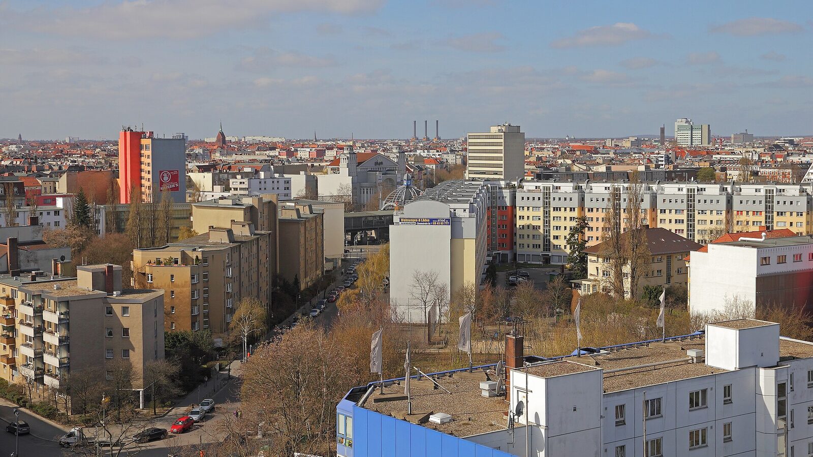 Skyline in Berlin-Schöneberg, Germany