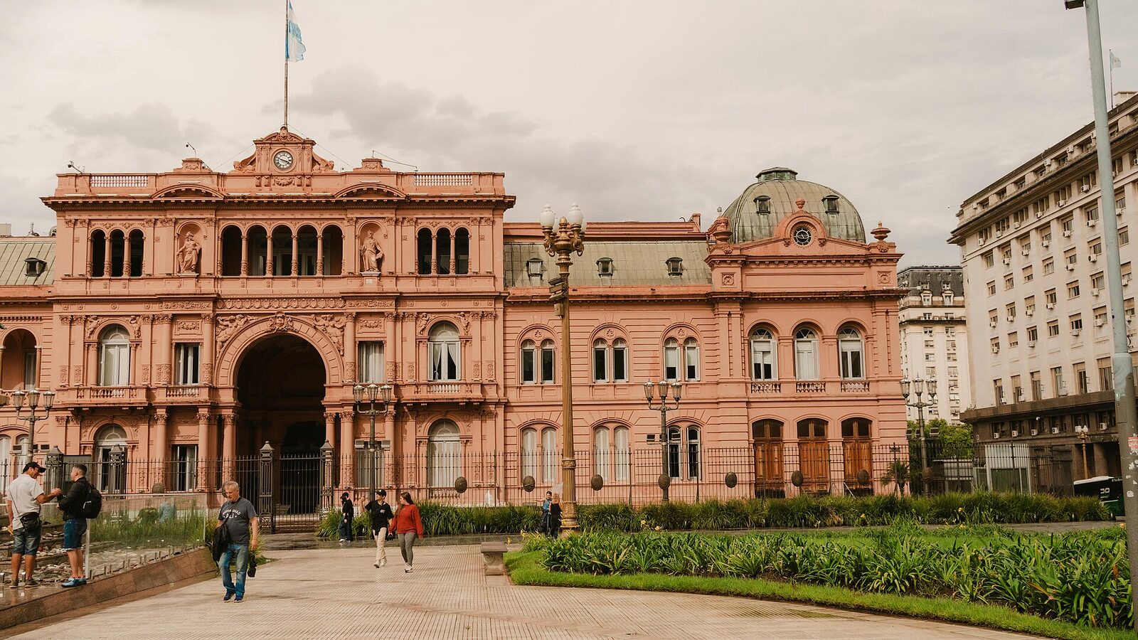 Casa Rosada in Buenos Aires Cityscape