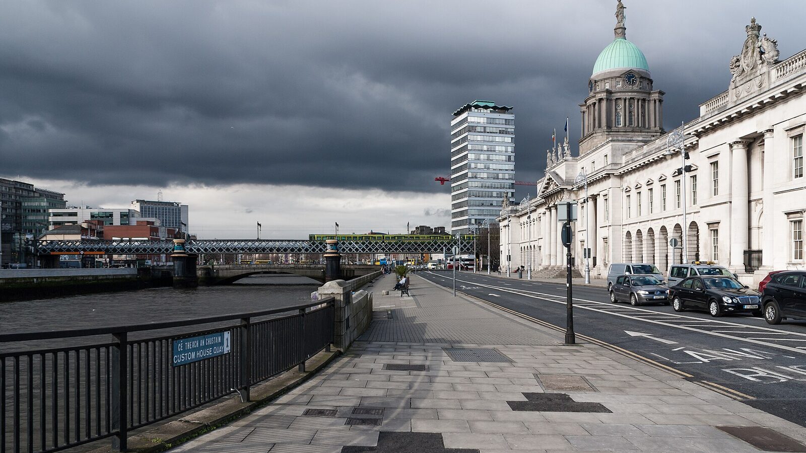 Custom House Quay, Dublin