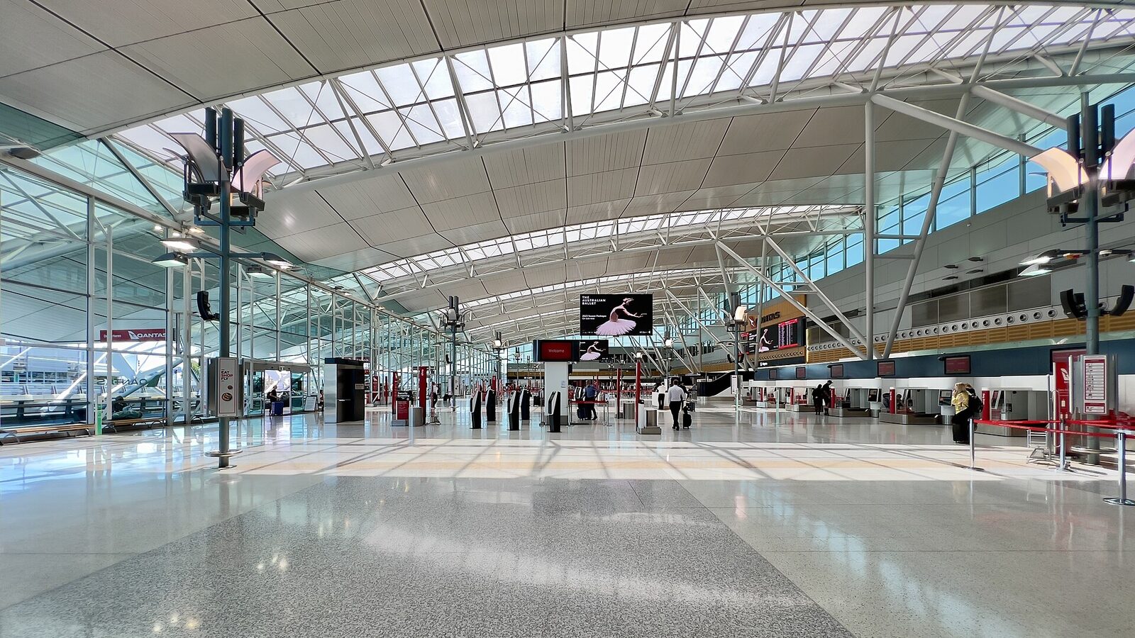 At Sydney Airport Terminal 3 in December 2022