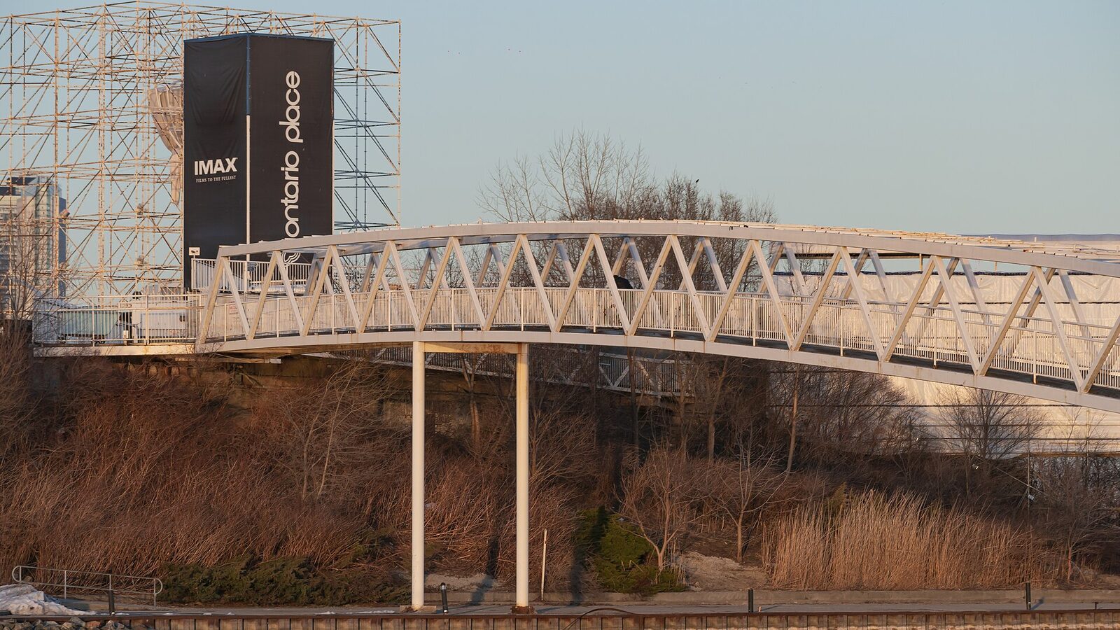 Bridge between Ontario place and Toronto, Toronto, CA