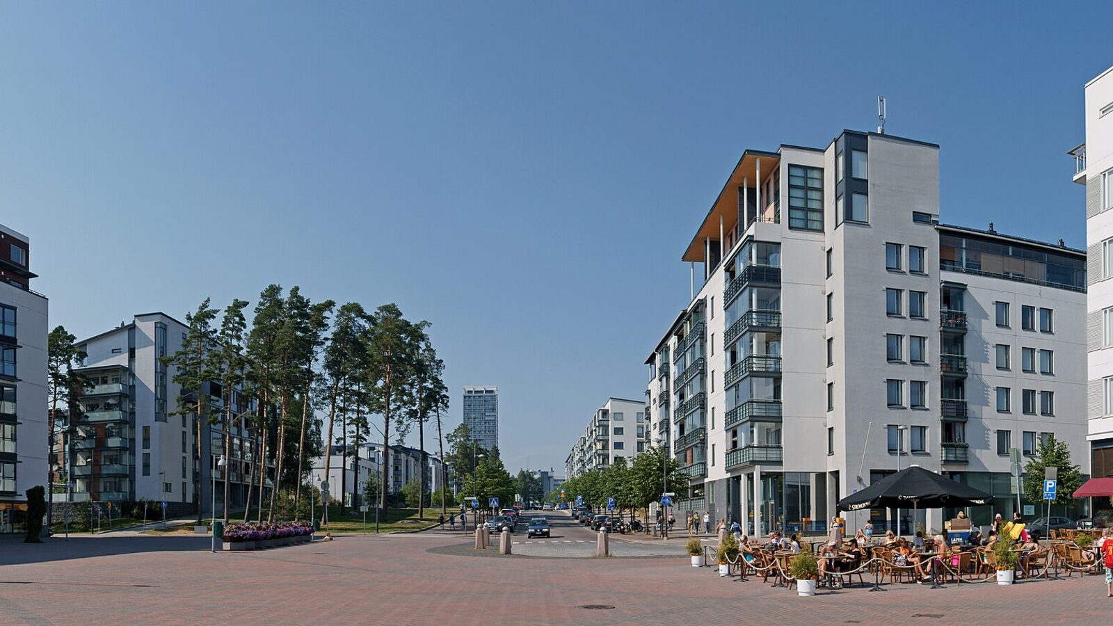 Panorama of Aurinkolahti, Helsinki