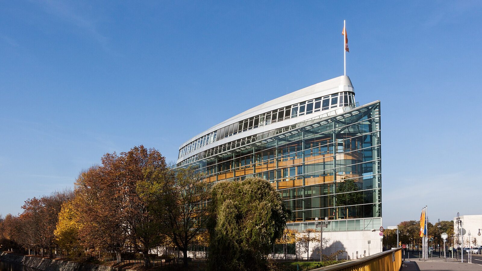 The Konrad-Adenauer-Haus in Berlin. It is the main office of the CDU and was built by the architects Petzinka Pink and partners