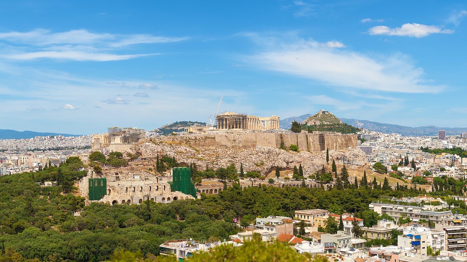 Acropolis in Athens, Greece