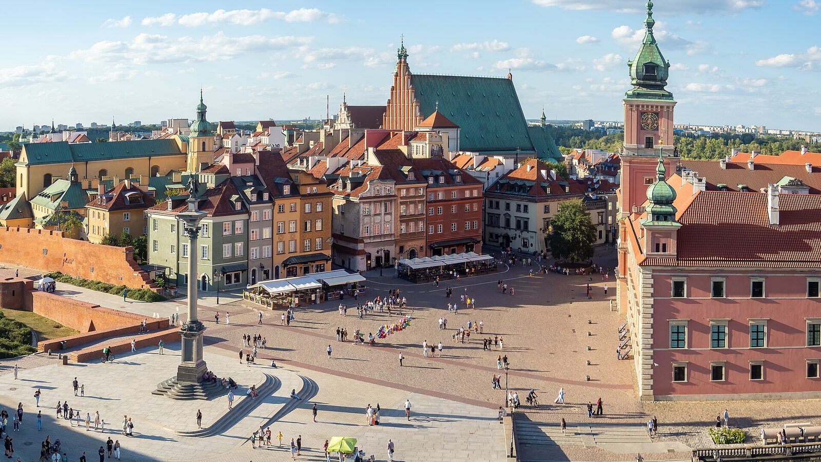 Castle Square, Warsaw