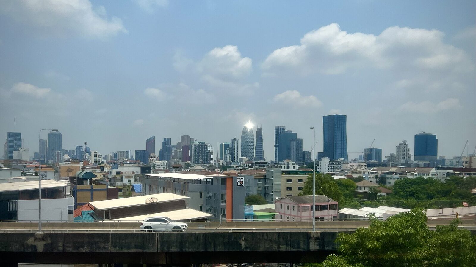 Bangkok, Thailand skyline, 30 March 2023