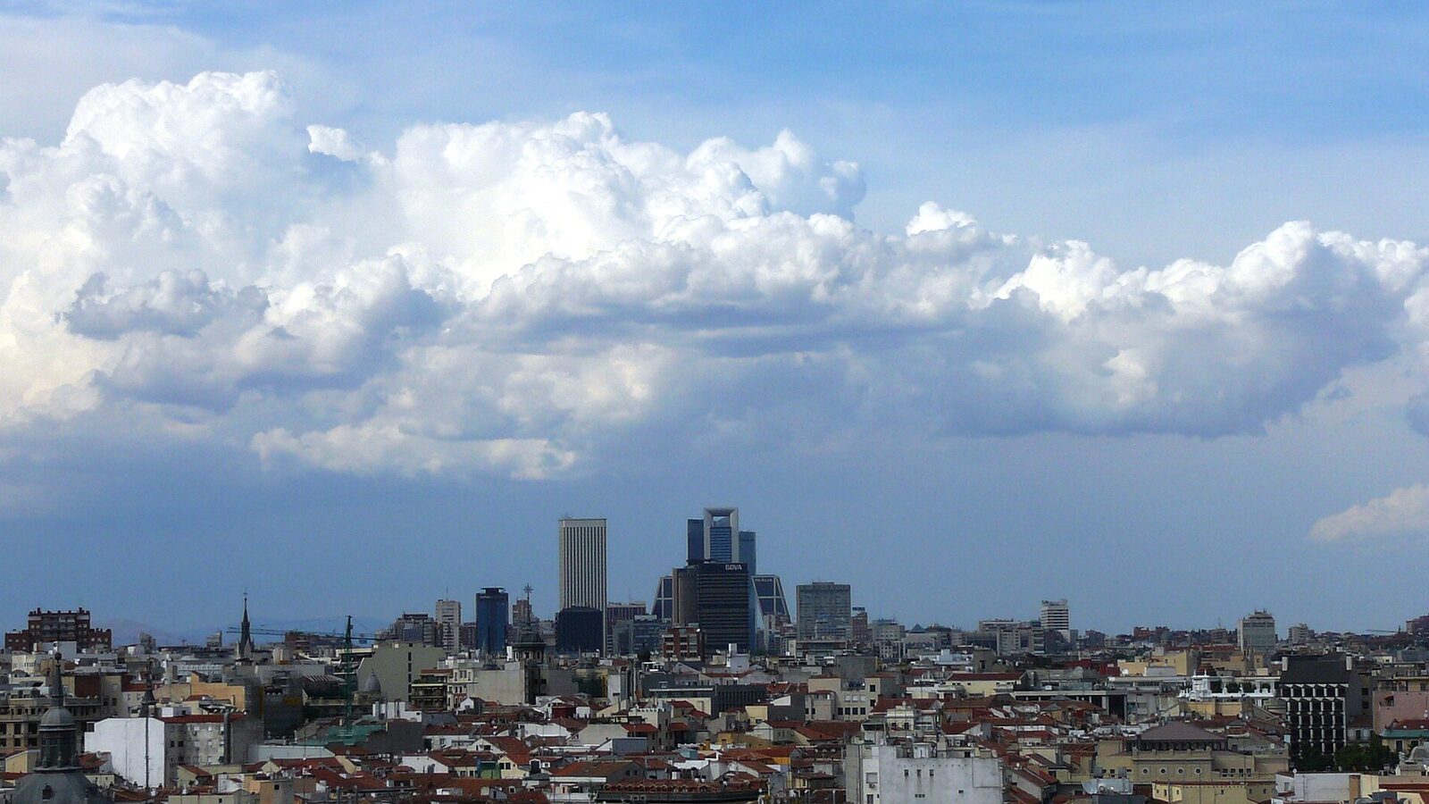 Madrid skyline