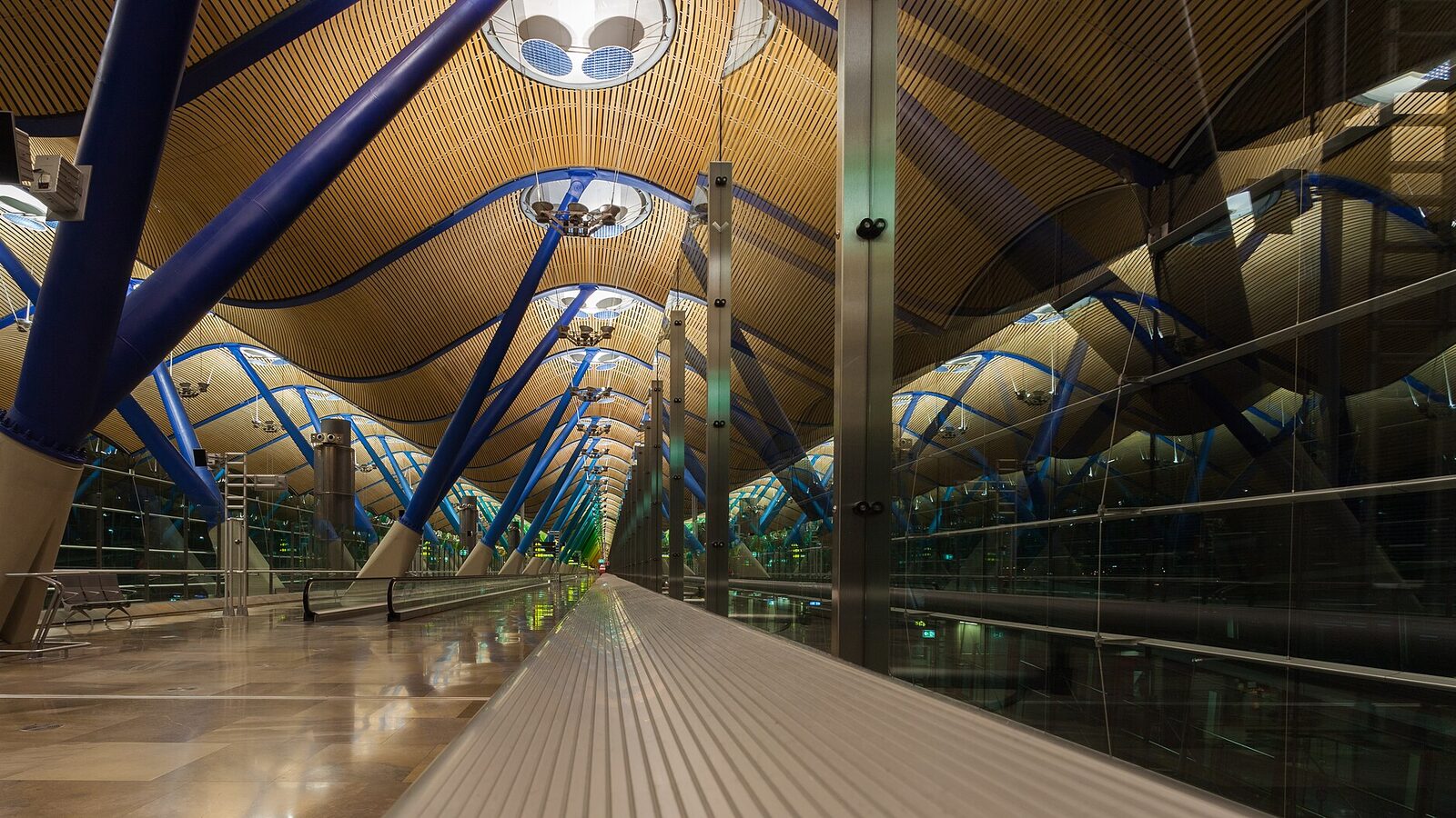 Terminal 4S, Airport of Barajas, Madrid, Spain