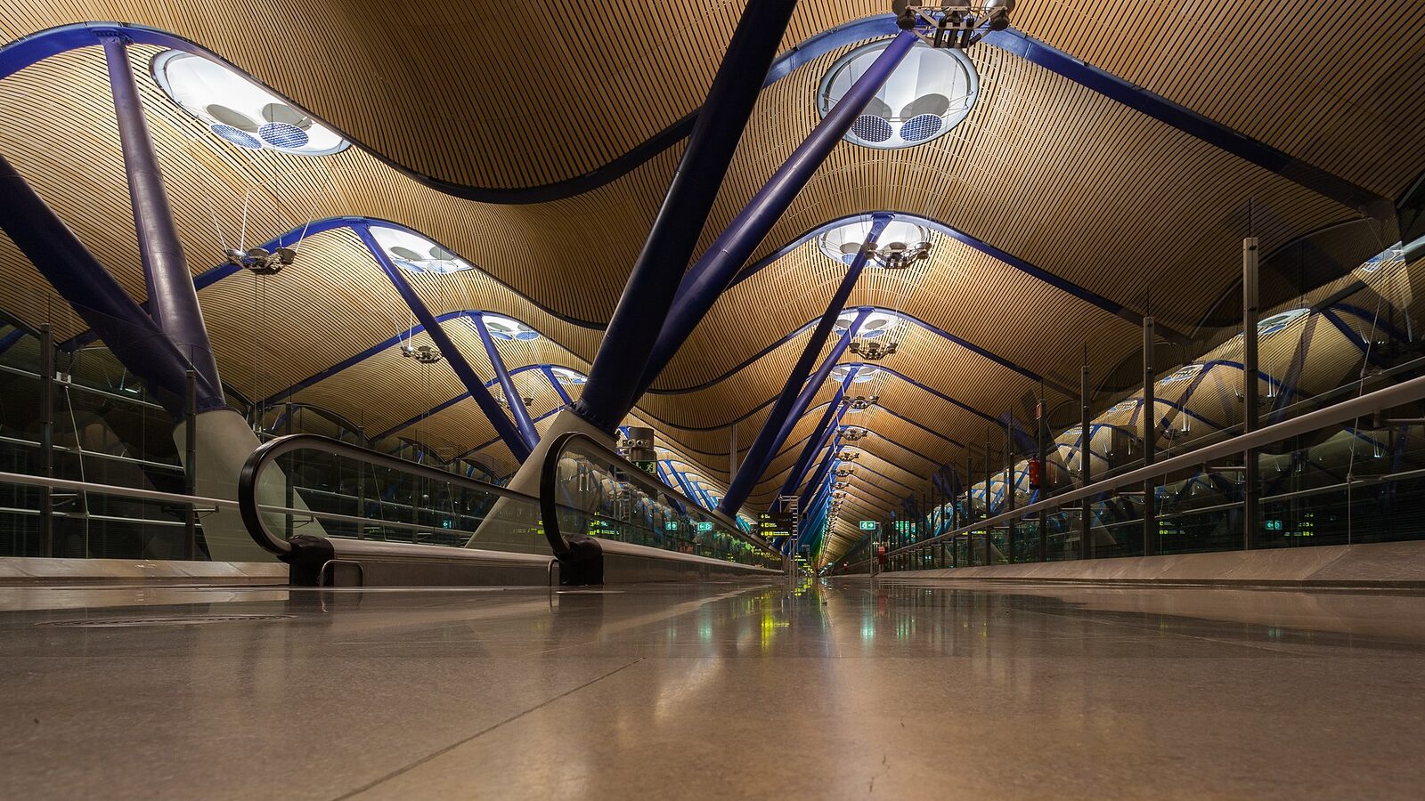 Terminal 4S, Airport of Barajas, Madrid, Spain