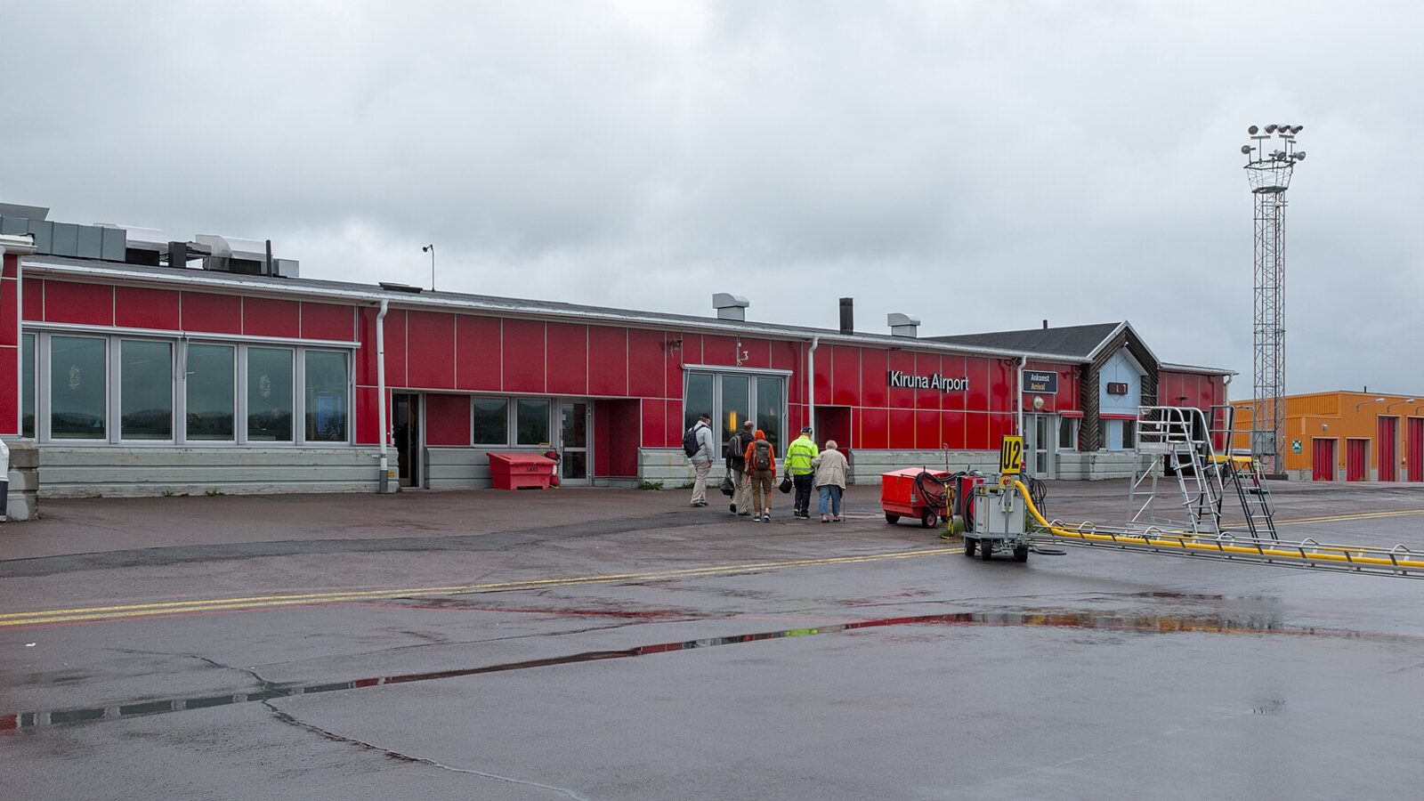 Kiruna Airport terminal (Sweden)