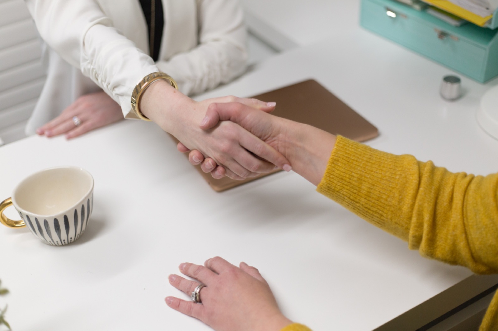 Handshake over signed documents