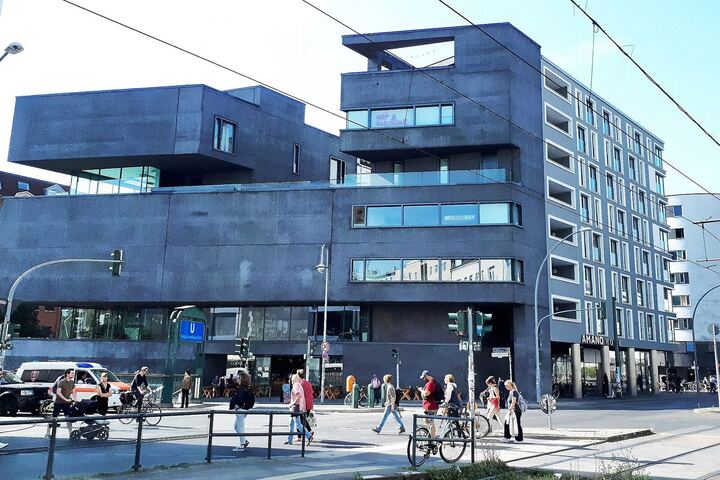 The building from the street